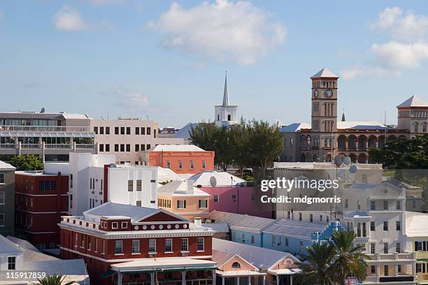 hamilton rooftops - hamilton stock pictures, royalty-free photos & images