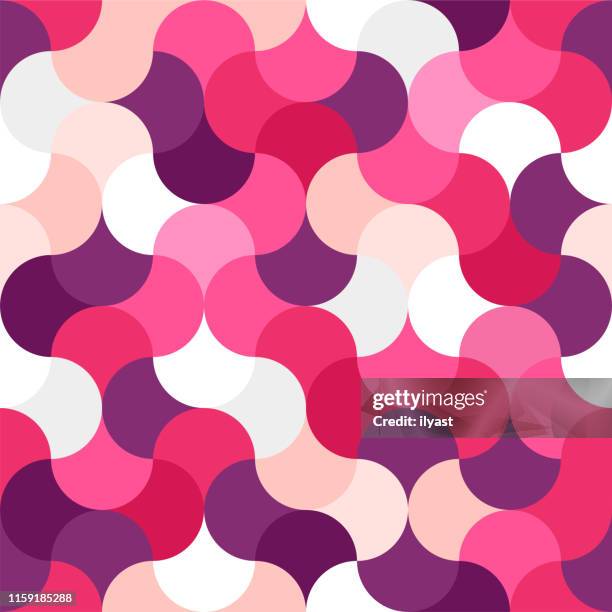 seamless & minimal composition vector pattern design - art direction stock illustrations