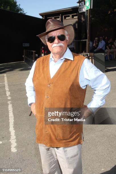 Norbert Schultze Jr. During the premiere of the Karl May Festival on June 29, 2019 in Bad Segeberg, Germany.