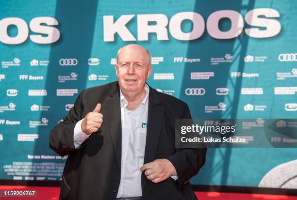 Reiner Calmund attends the world premiere of the film "Kroos" at Cinedom on June 30, 2019 in Cologne, Germany.