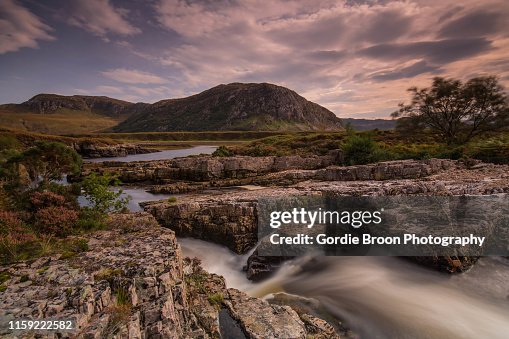 The Strath Beag River. The Strath Beag River.