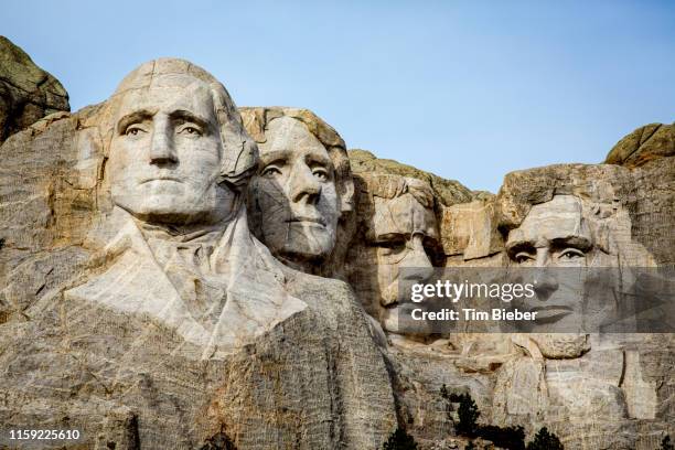 mount rushmore - rushmore george washington stock pictures, royalty-free photos & images