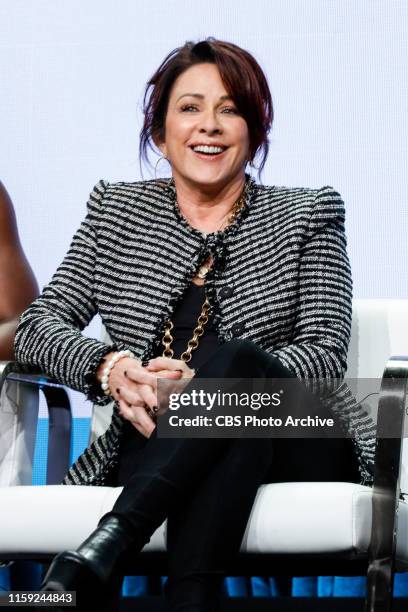 The cast and executive producers of the CBS series CAROL'S SECOND ACT at the TCA SUMMER PRESS TOUR 2019 on Thursday, August 1, 2019 at the Beverly...