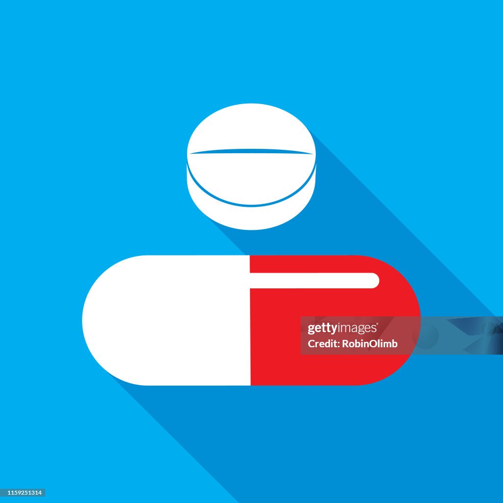 Two Pills Shadow Icon