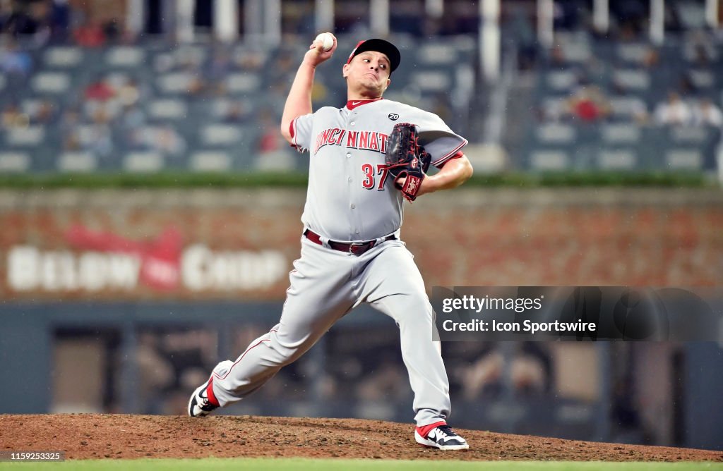 MLB: AUG 01 Reds at Braves