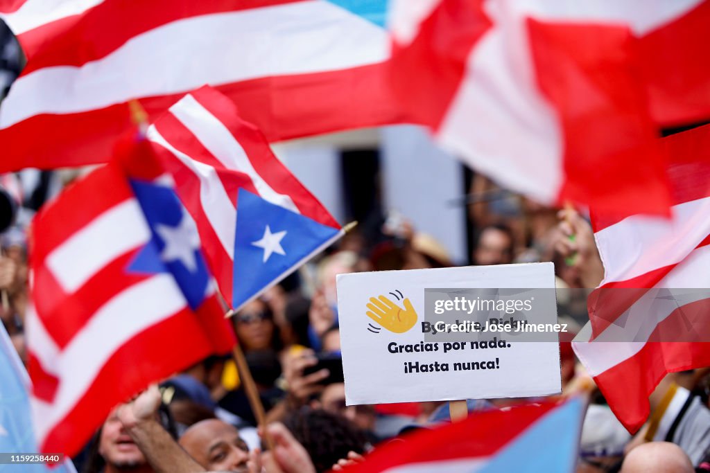 Puerto Rico Prepares For Leadership Change As Embattled Gov. Rossello Resigns