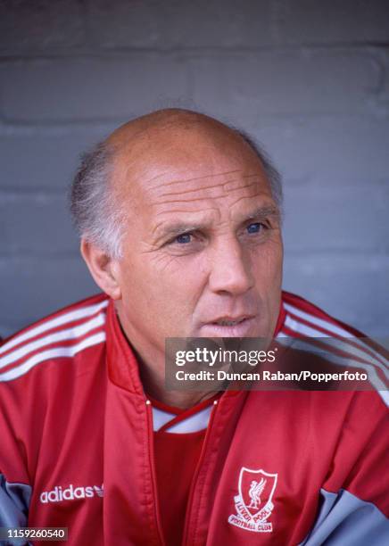 Liverpool coach Ronnie Moran, circa 1990.