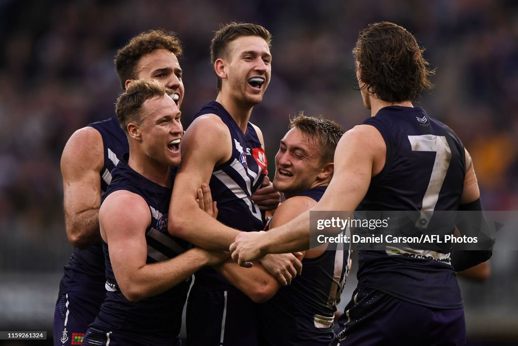 AFL Rd 20 - Fremantle v Geelong