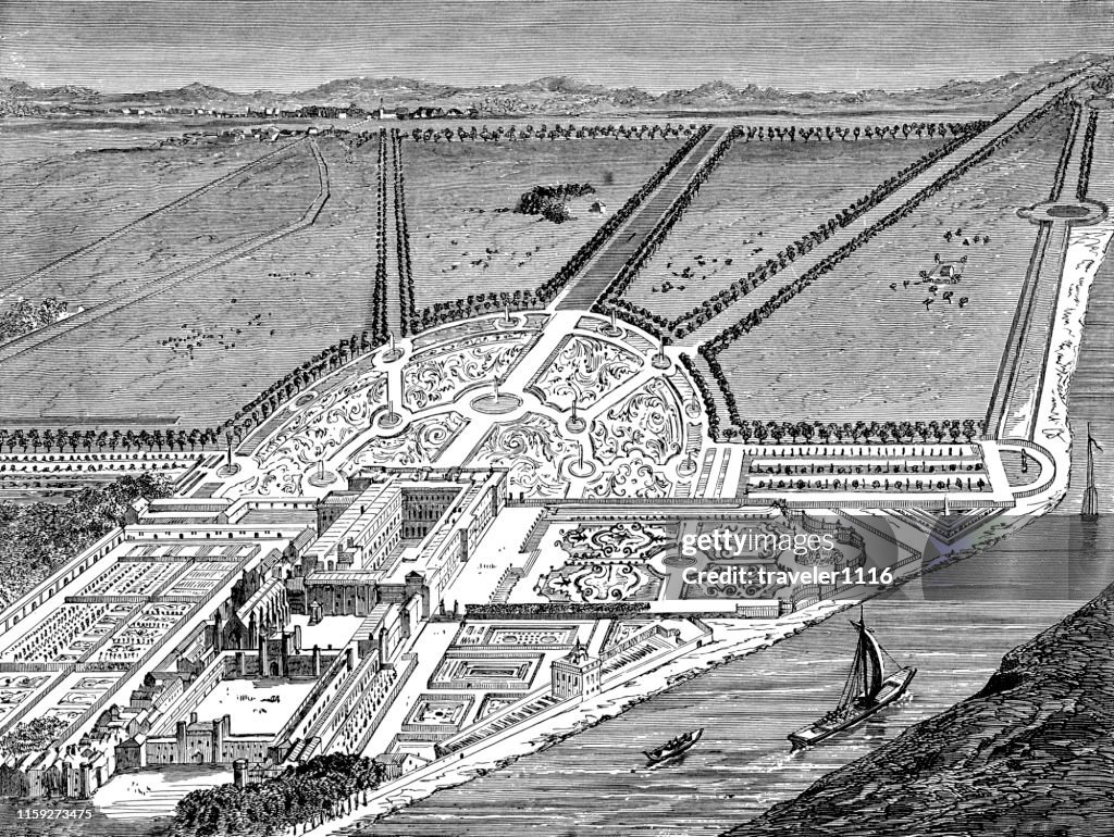 Hampton Court Palace In London, England