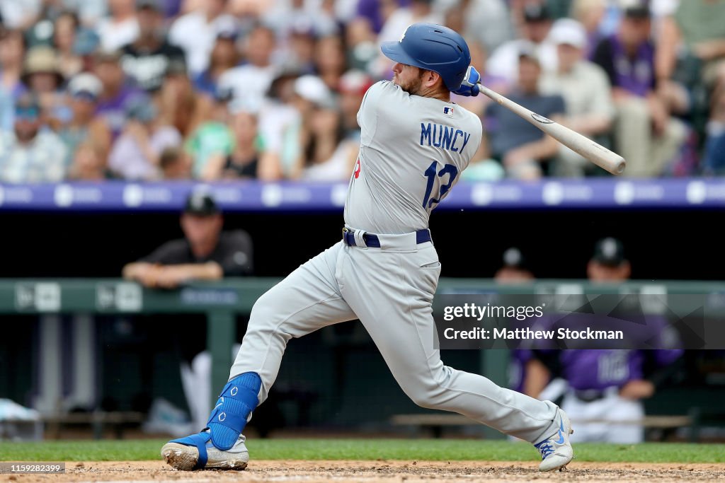 Los Angeles Dodgers v Colorado Rockies