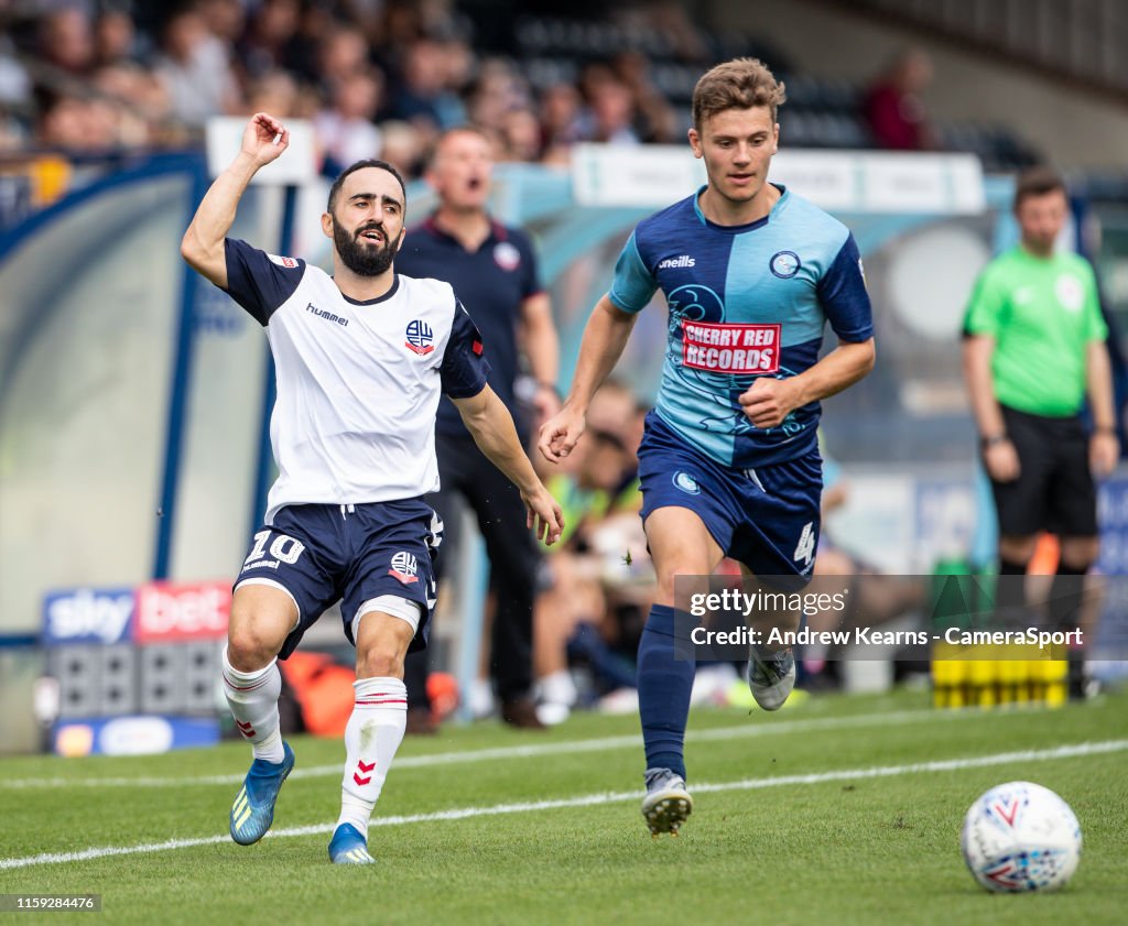 Wycombe Wanderers v Bolton Wanderers - Sky Bet Leauge One