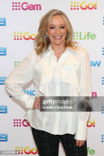 Rebecca Gibney attends Nine's post Logies Recovery Brunch at The Star Gold Coast on July 01, 2019 in Gold Coast, Australia.