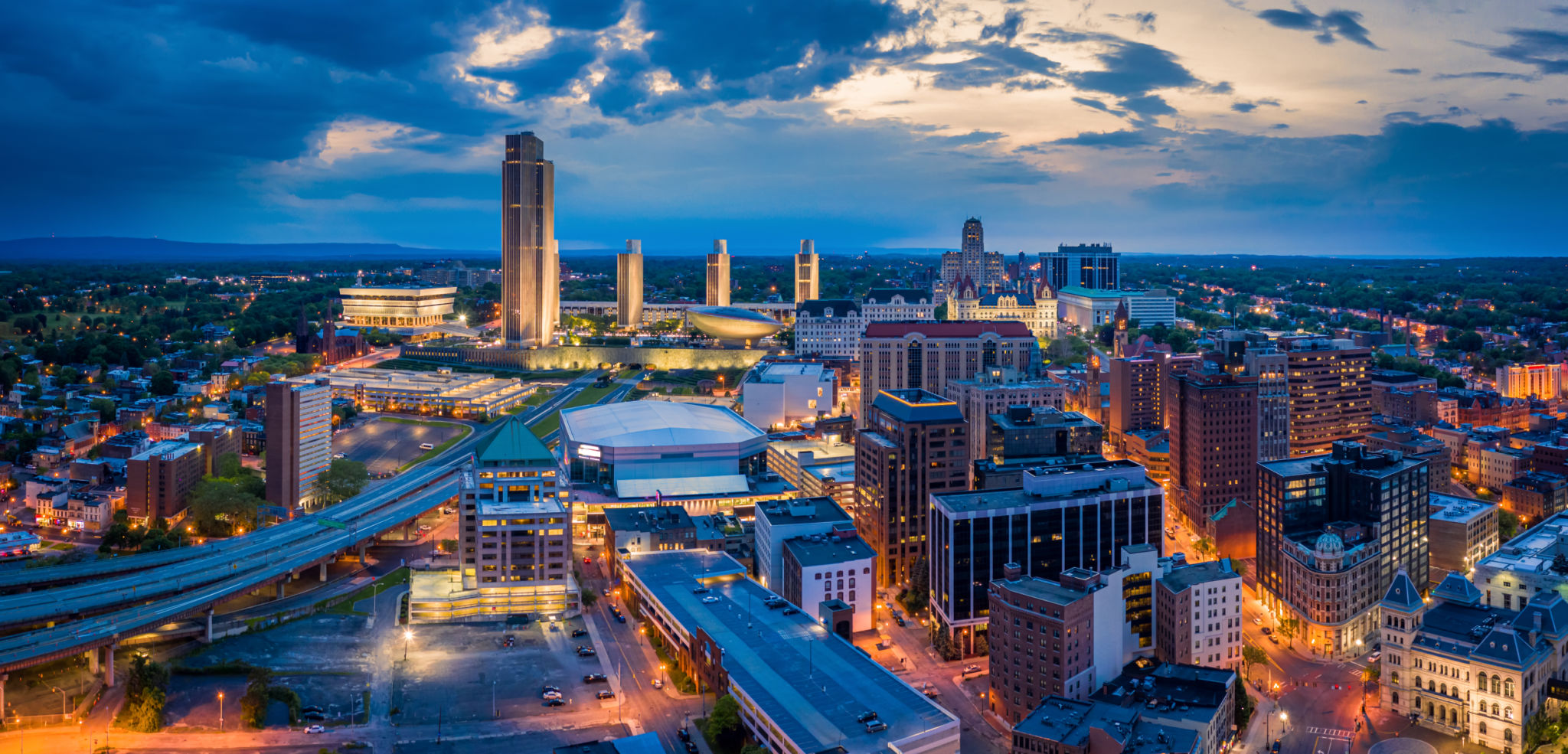 albany skyline