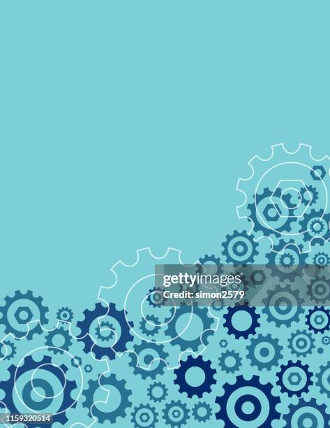 Blue Cogs Pattern Blue Cogs Background Photos and Premium High Res Pictures - Getty Images