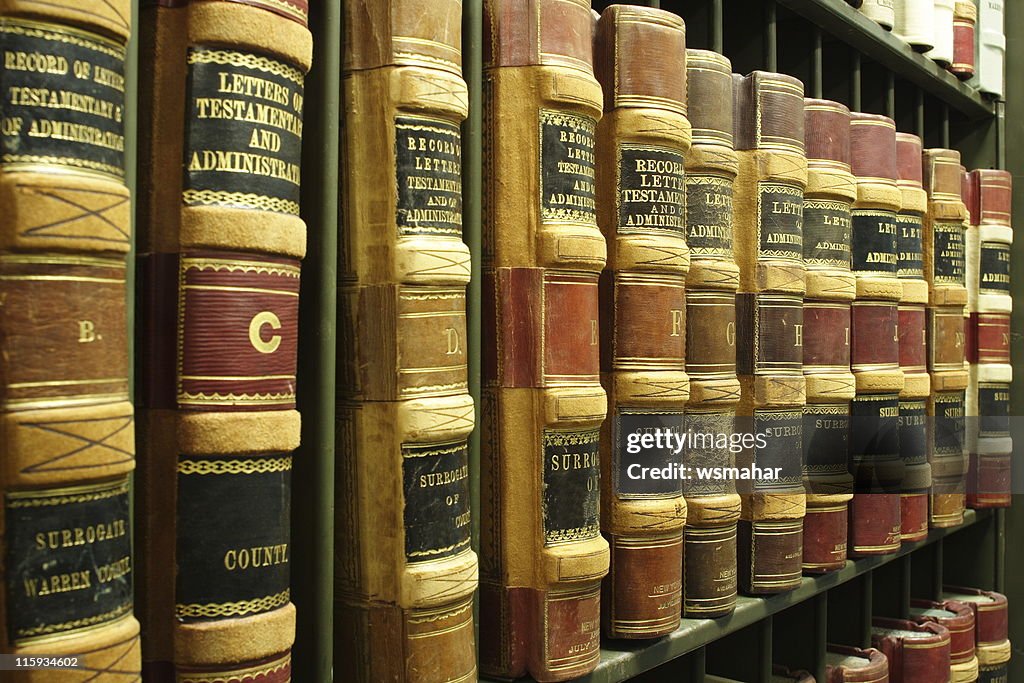 Alte rechtliche Bücher