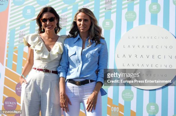 Laura Vecino Photocall during Barcelona 080 Fashion Week Spring/Summer 2020 on June 28, 2019 in Barcelona, Spain.