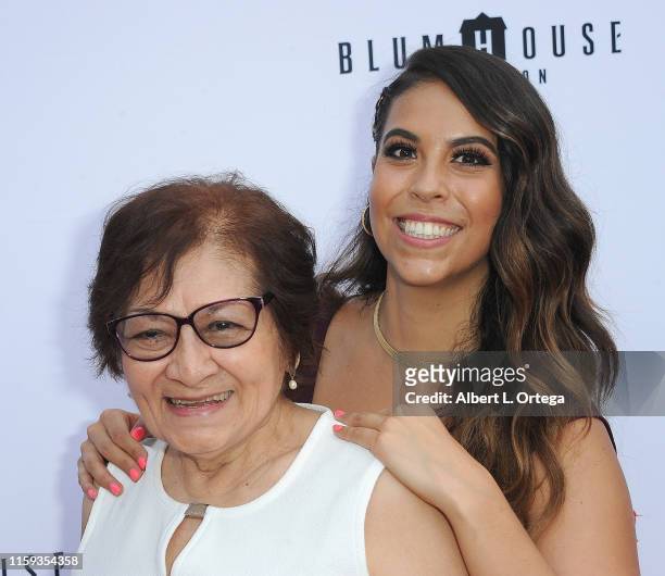 Gigi Saul Guerrero and Elivira Onofre attend the 6th Annual Etheria Film Showcase held at American Cinematheque's Egyptian Theatre on June 29, 2019...