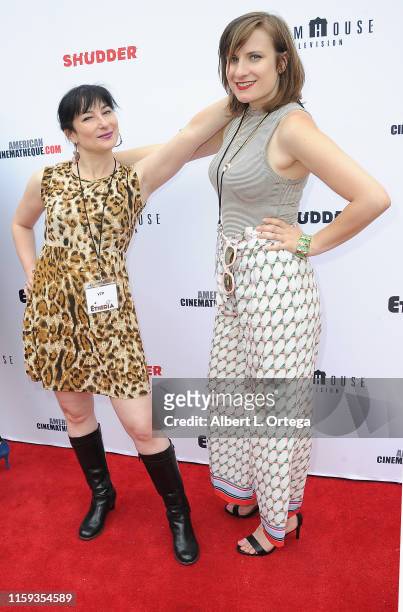 Erin Maxwell and Robin Elizabeth Jones attend the 6th Annual Etheria Film Showcase held at American Cinematheque's Egyptian Theatre on June 29, 2019...