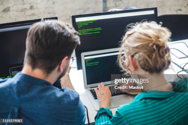 Hacker Expert 171 Hacker Behind Screen Stock Photos, High-Res Pictures, and Images ...