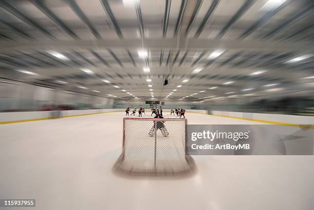 lets play hockey - hockey net stock pictures, royalty-free photos & images