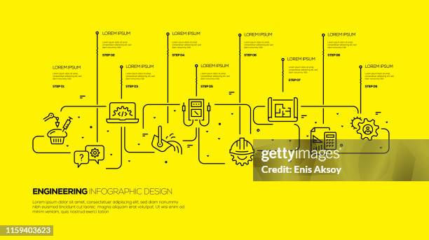 Graph Engineering Infographic Engineering Infographic Design High-Res Vector Graphic - Getty Images