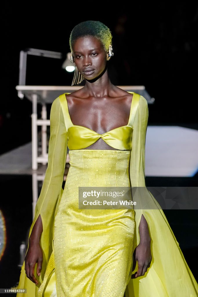 Schiaparelli : Runway - Paris Fashion Week - Haute Couture Fall/Winter 2019/2020