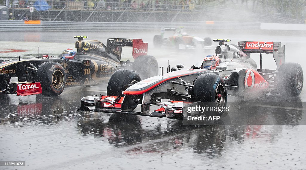 Vitaly Petrov (10) of Russia from Lotus