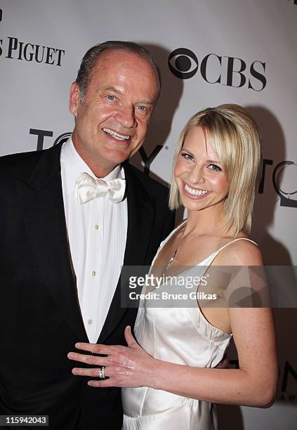 Kelsey Grammer and Kayte Walsh attend the 65th Annual Tony Awards at the Beacon Theatre on June 12, 2011 in New York City.