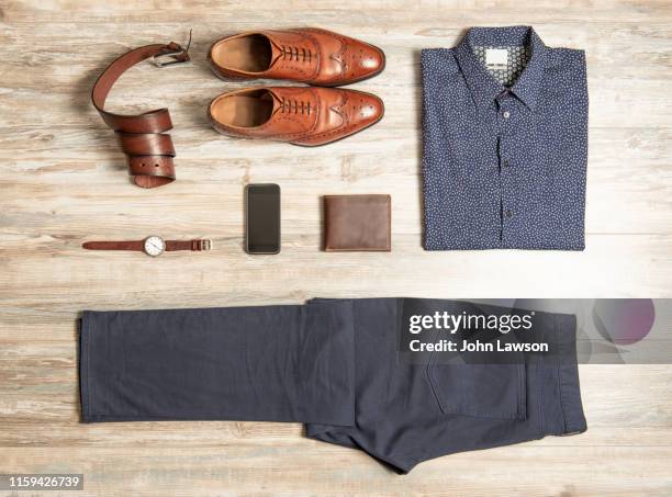 men's smart casual clothing - chino stock pictures, royalty-free photos & images