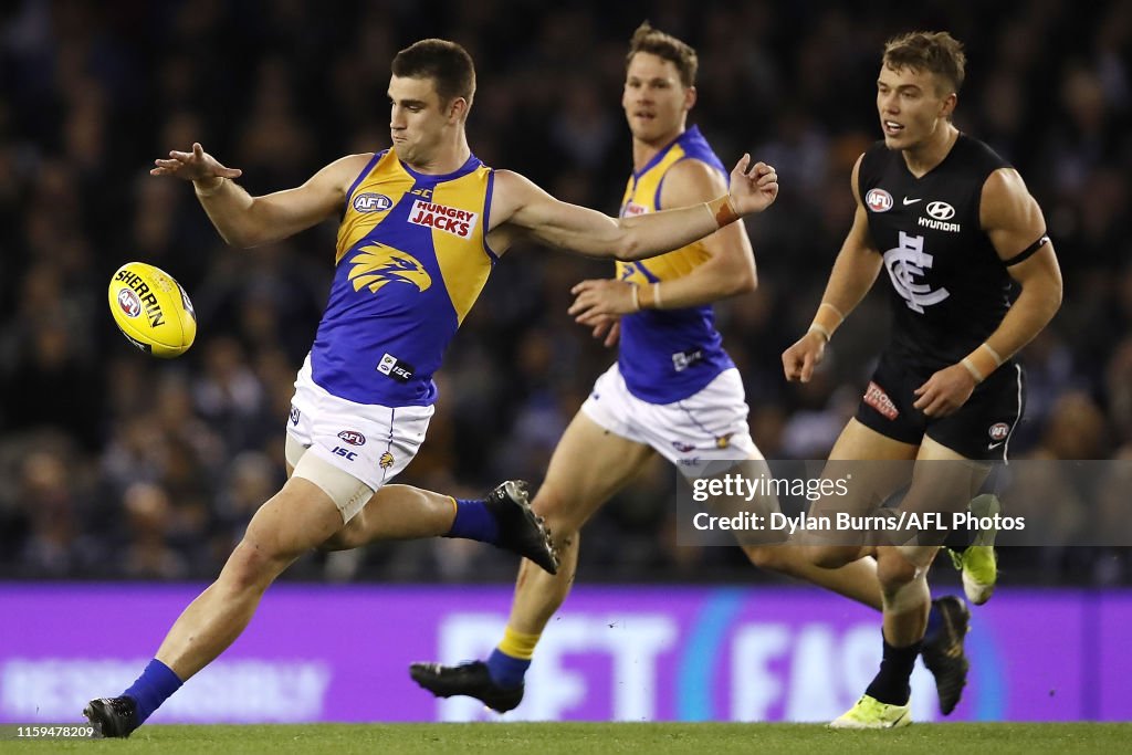 AFL Rd 20 - Carlton v West Coast