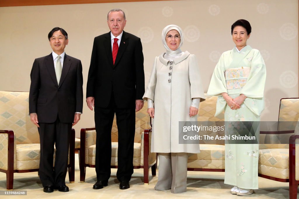 Turkish President Recep Tayyip Erdogan Visits Japan