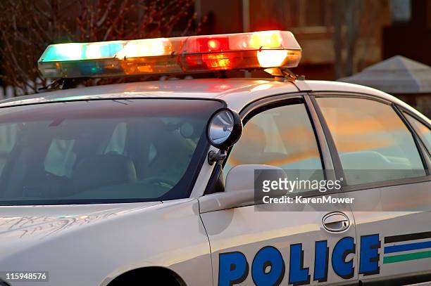 police lights - police light stock pictures, royalty-free photos & images