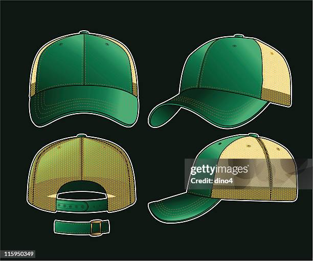 bildbanksillustrationer, clip art samt tecknat material och ikoner med dear john trucker cap - truckerkeps