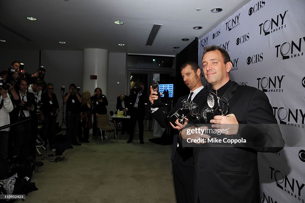 65th Annual Tony Awards - Press Room
