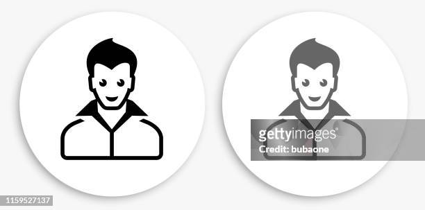 186 One Person Face Male Hair Style White Background High Res Vector  Graphics - Getty Images