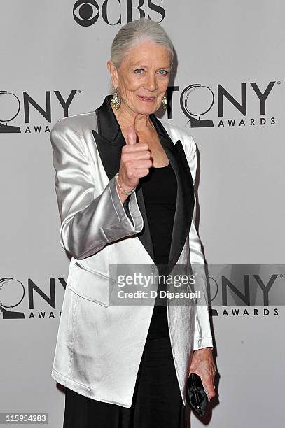 Vanessa Redgrave attends the 65th Annual Tony Awards at the Beacon Theatre on June 12, 2011 in New York City.