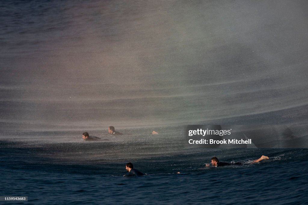 Large Swell Hits Sydney Beaches