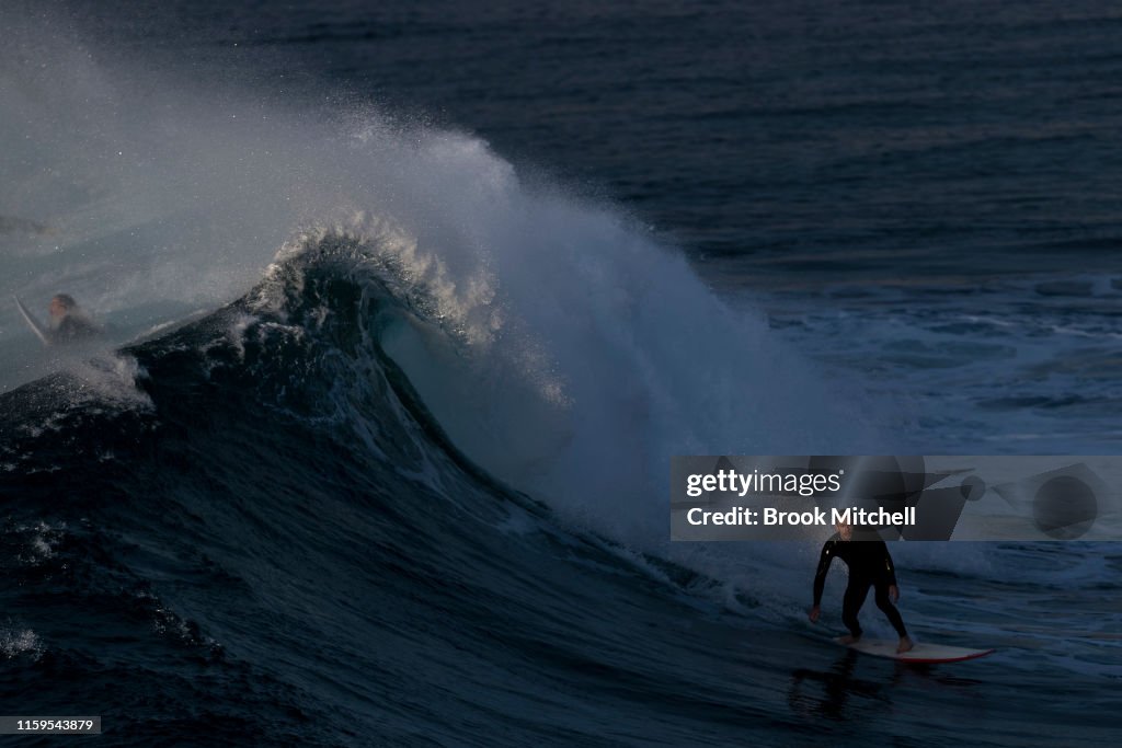 Large Swell Hits Sydney Beaches