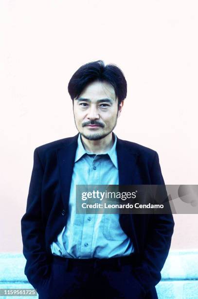 Kiyoshi Kurosawa, Japanese film director, screenwriter, film critic and a professor at Tokyo University of the Arts, Locarno, August, 2000