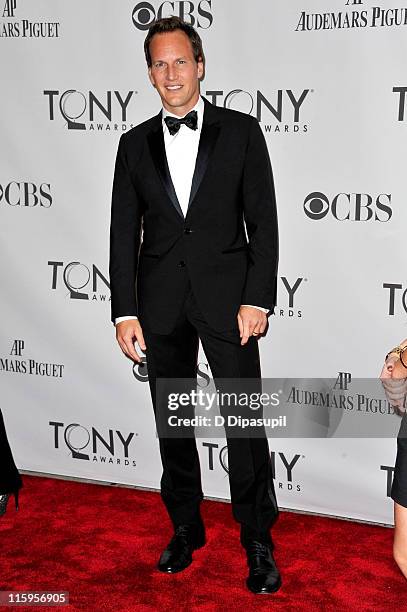 Patrick Wilson attends the 65th Annual Tony Awards at the Beacon Theatre on June 12, 2011 in New York City.