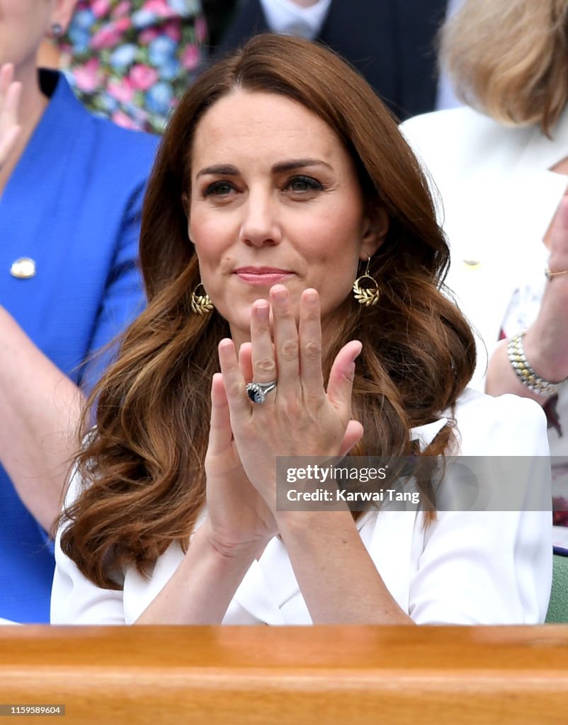 Celebrities Attend Wimbledon 2019