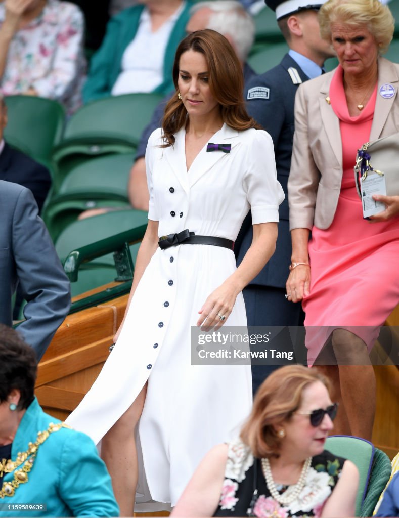 Celebrities Attend Wimbledon 2019
