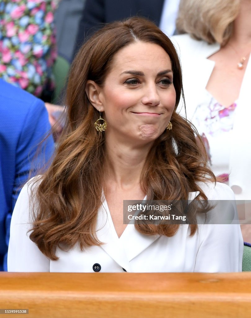 Celebrities Attend Wimbledon 2019