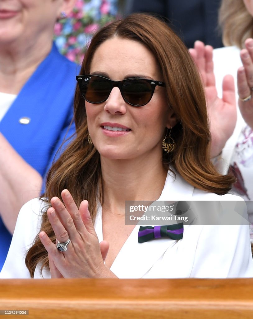 Celebrities Attend Wimbledon 2019