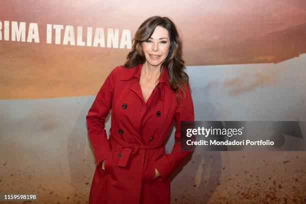 Italian actress Emanuela Folliero attend the italian premiere of SOLO: a Star wars Story at Odeon Space cinema. Milan, May 22nd 2018