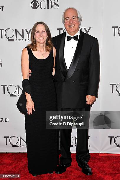 Frank Abagnale and guest attend the 65th Annual Tony Awards at the Beacon Theatre on June 12, 2011 in New York City.