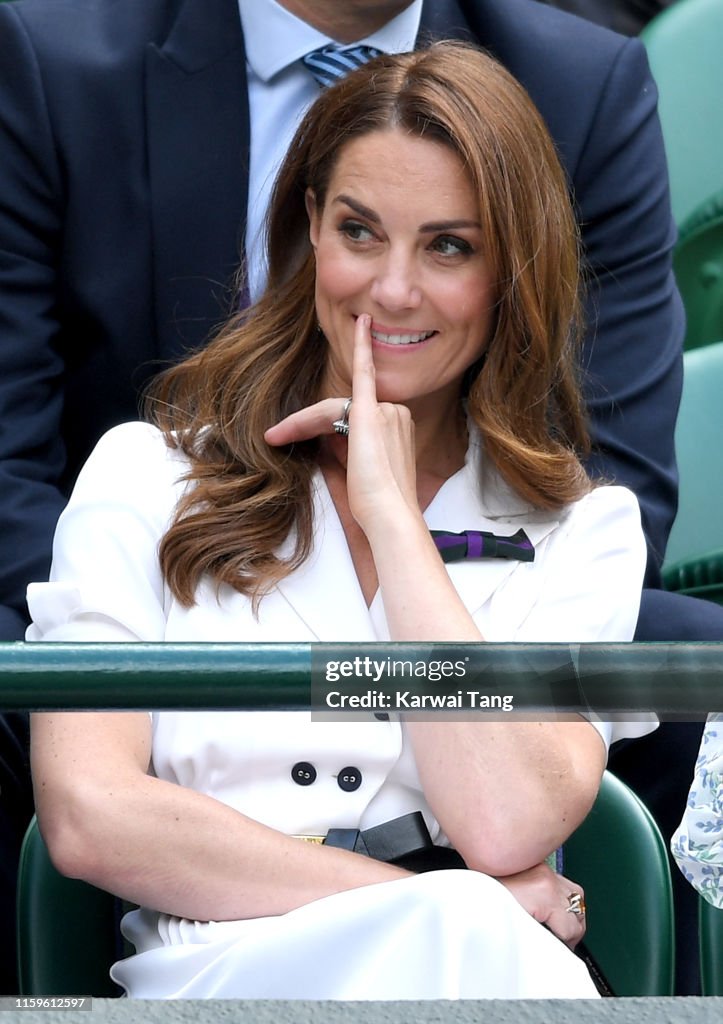 Celebrities Attend Wimbledon 2019