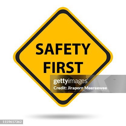 Safety Symbols And Signs First High-Res Vector Graphic - Getty Images