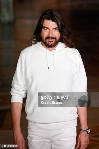 Designer Stephane Rollan at the Stephane Rolland show during Paris Haute Couture Fall/Winter 2019/2020 on July 2, 2019 in Paris, France.