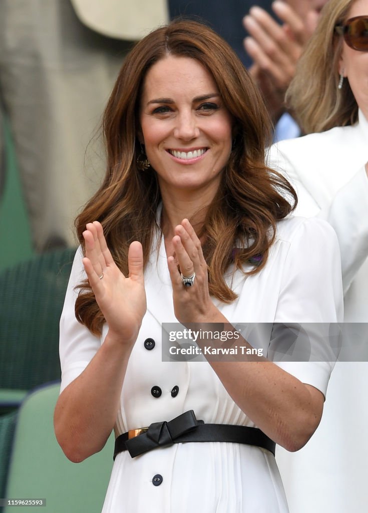 Celebrities Attend Wimbledon 2019